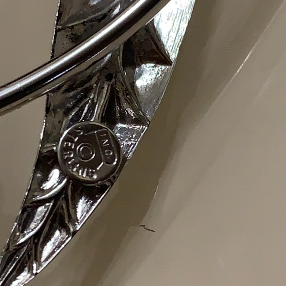 Vintage sterling brooch - Picture 6 of 8